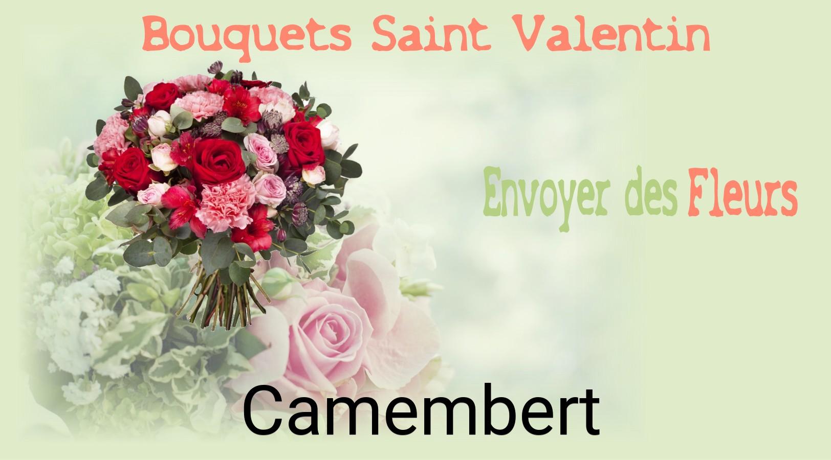 Roses de Saint-Valentin livrées à Camembert